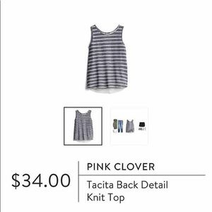 Stitch fix Pink Clover Tacita tank top size small